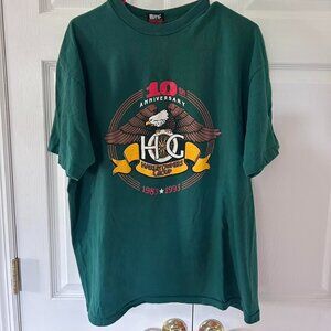 Harley Davidson Men's Green T-shirt